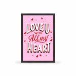 Love you with all my heart - LV006
