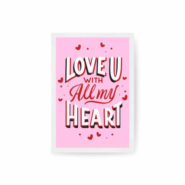 Love you with all my heart - LV006