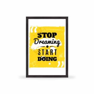 Stop dreaming start doing - MT006