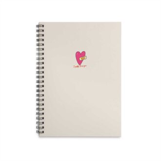Hardcover Spiral Notebook - NB001